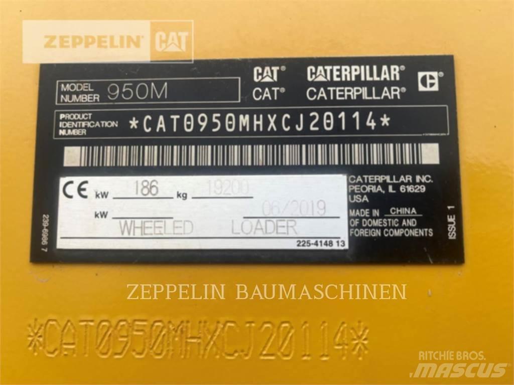 CAT 950M Gumikerekes homlokrakodók