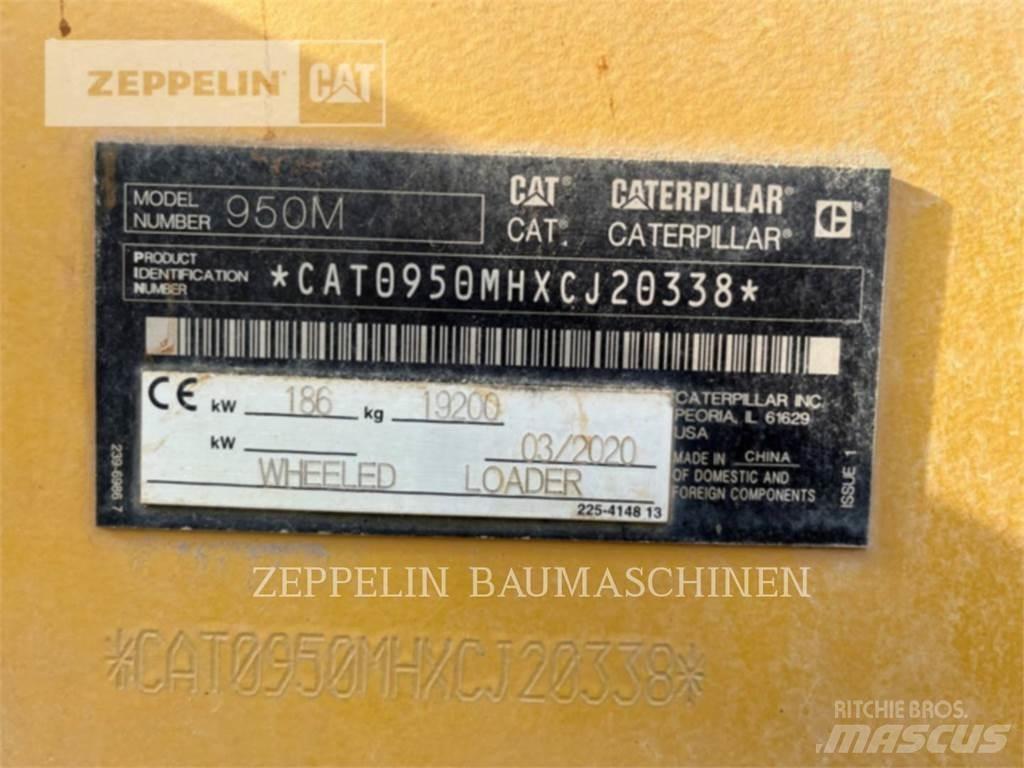 CAT 950M Gumikerekes homlokrakodók