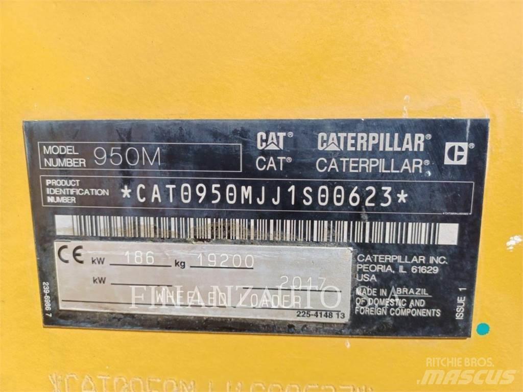 CAT 950M Gumikerekes homlokrakodók