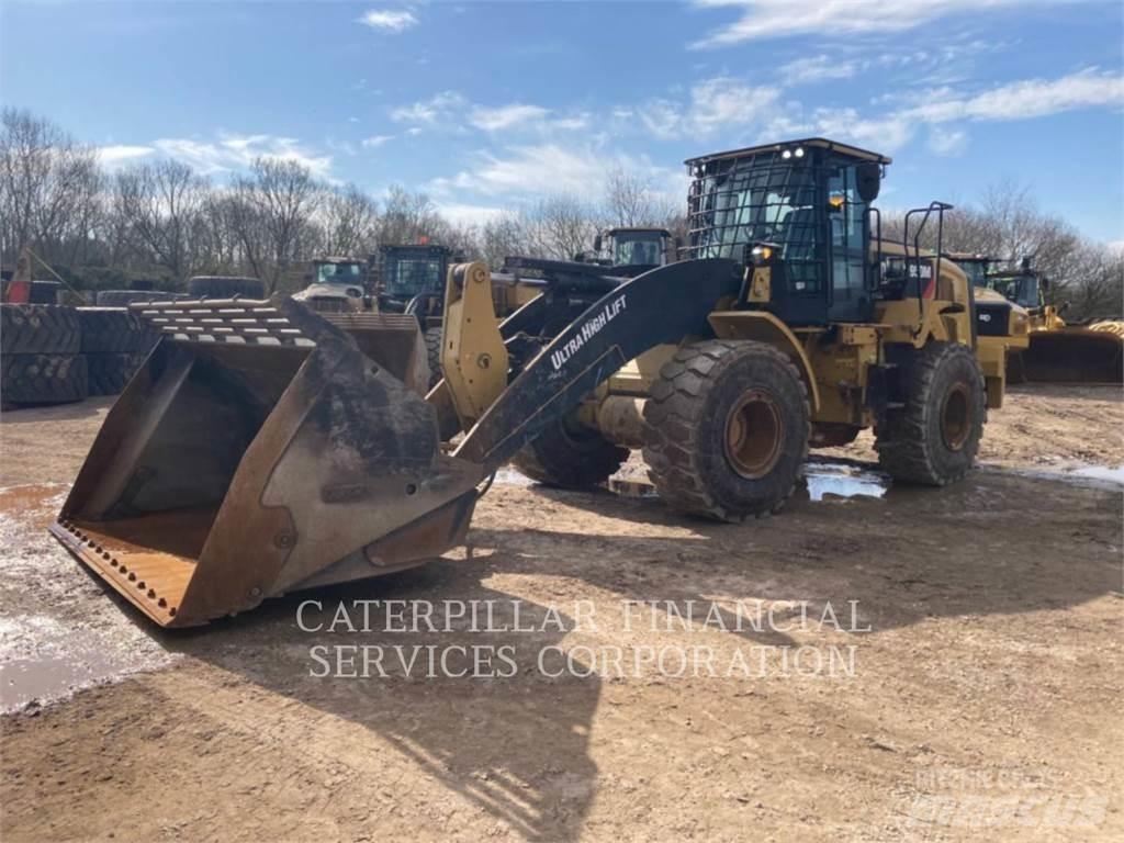 CAT 950M Gumikerekes homlokrakodók
