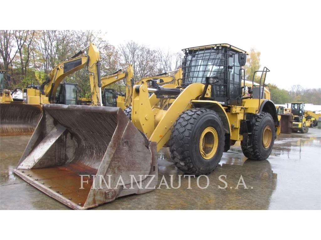 CAT 950M Gumikerekes homlokrakodók