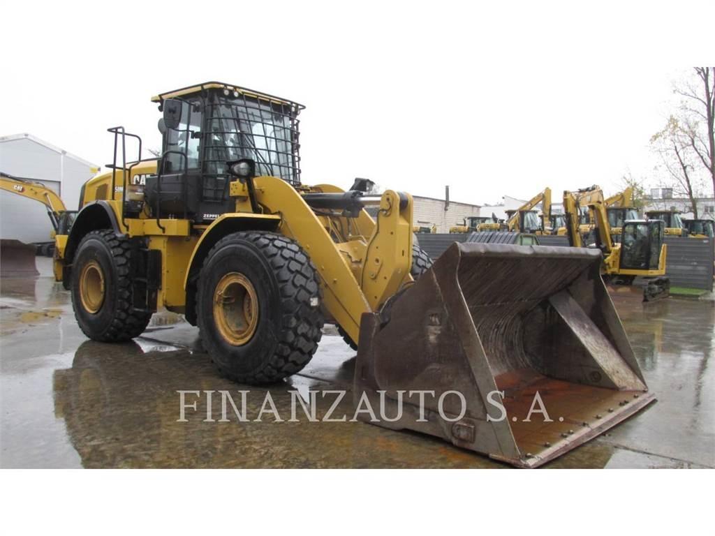 CAT 950M Gumikerekes homlokrakodók
