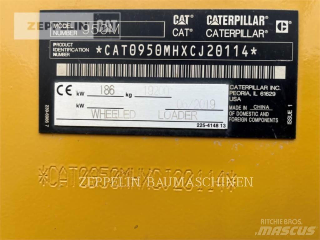 CAT 950M Gumikerekes homlokrakodók