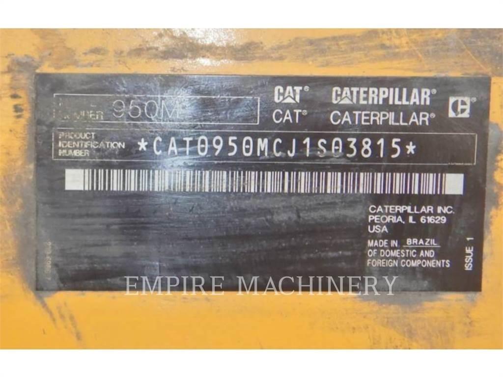 CAT 950M Gumikerekes homlokrakodók