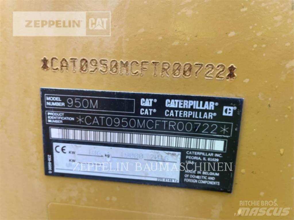 CAT 950M Gumikerekes homlokrakodók