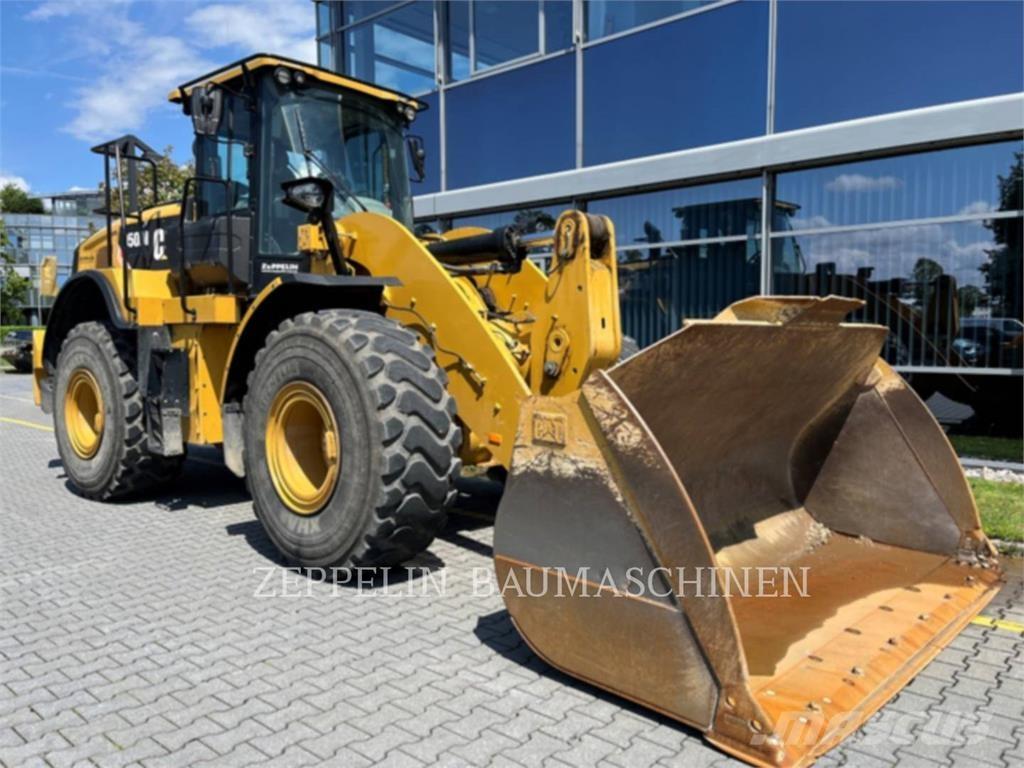 CAT 950M Gumikerekes homlokrakodók