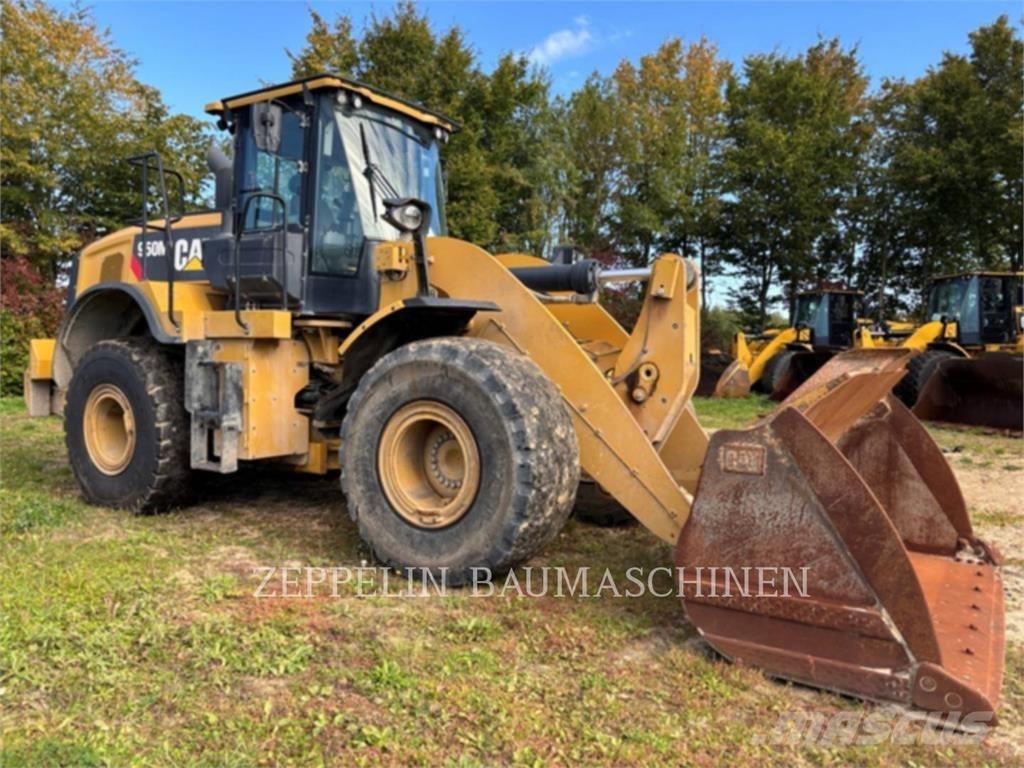 CAT 950M Gumikerekes homlokrakodók