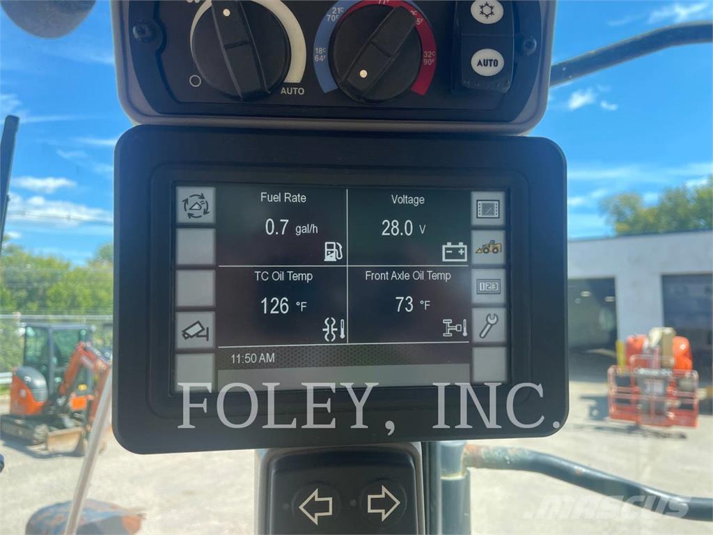 CAT 950M Gumikerekes homlokrakodók