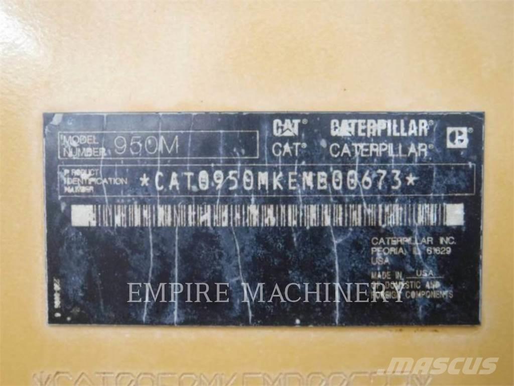 CAT 950M FC Gumikerekes homlokrakodók