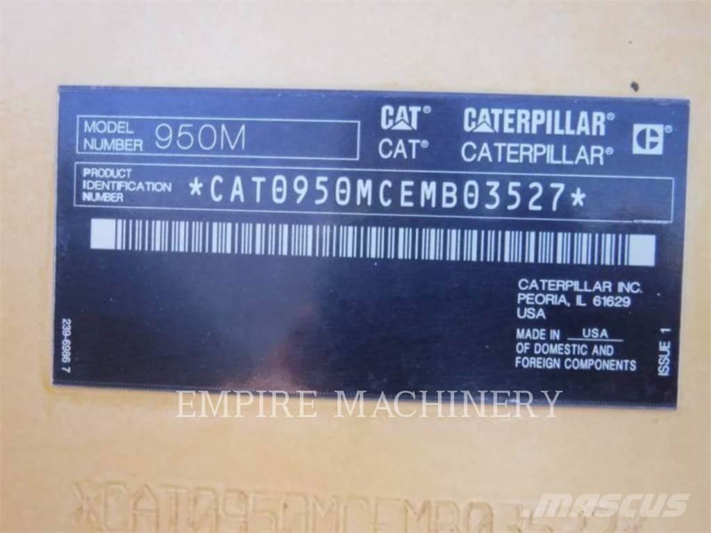 CAT 950M FC Gumikerekes homlokrakodók