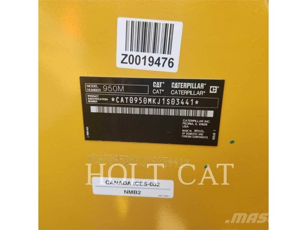 CAT 950M QC Gumikerekes homlokrakodók