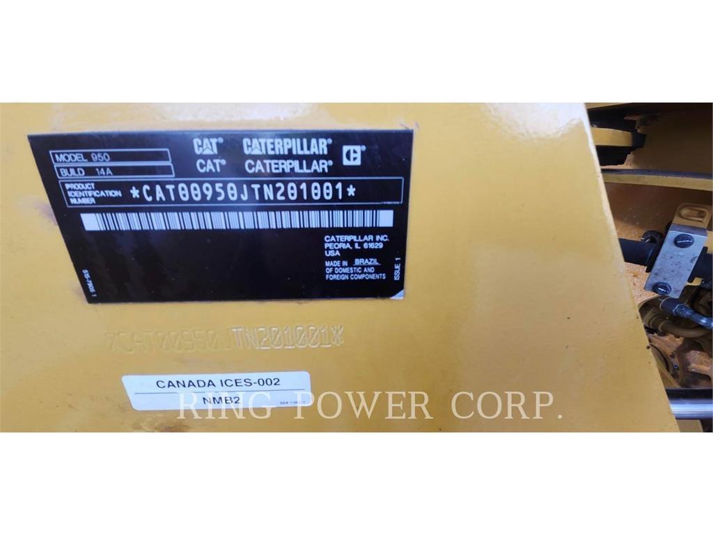 CAT 950QC Gumikerekes homlokrakodók
