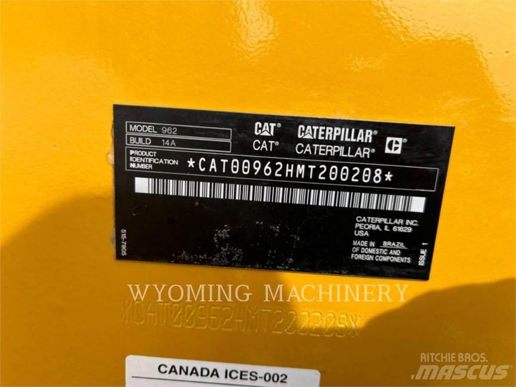 CAT 962 Gumikerekes homlokrakodók
