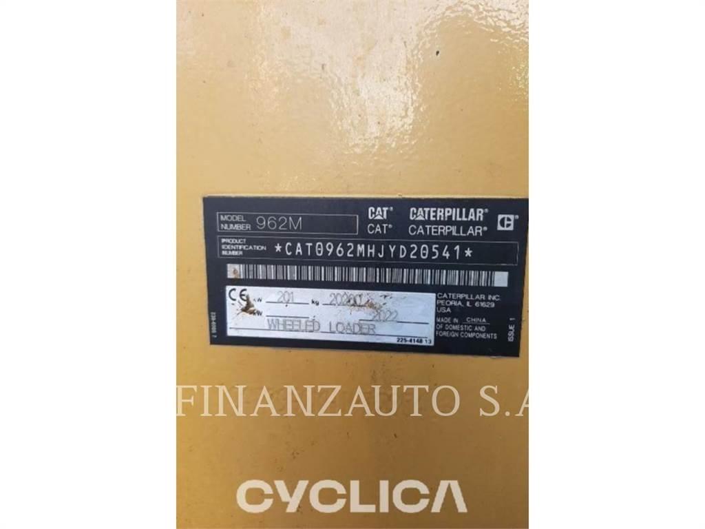 CAT 962M Gumikerekes homlokrakodók