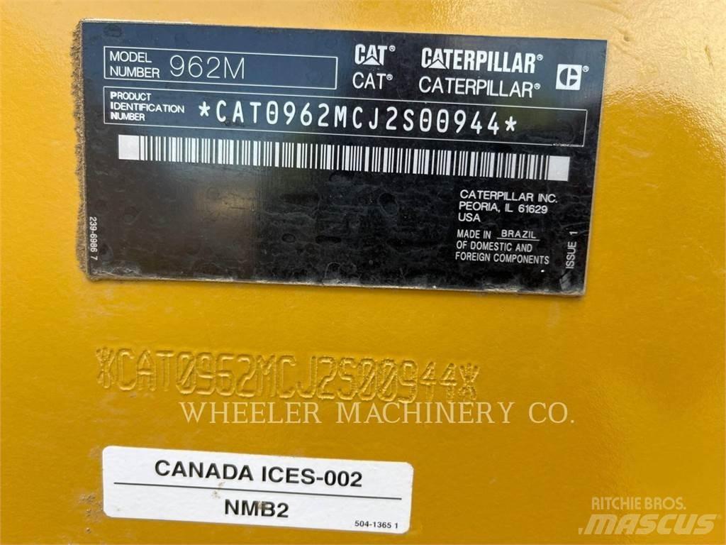 CAT 962M QC Gumikerekes homlokrakodók