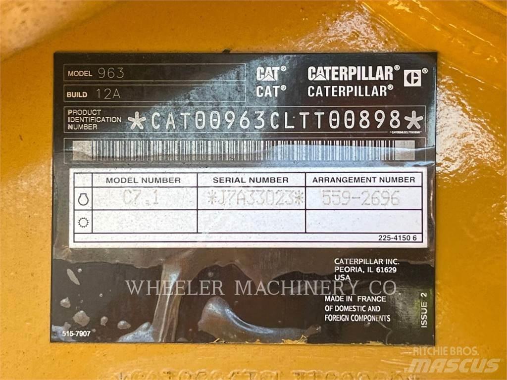 CAT 963 Lánctalpas homlokrakodók