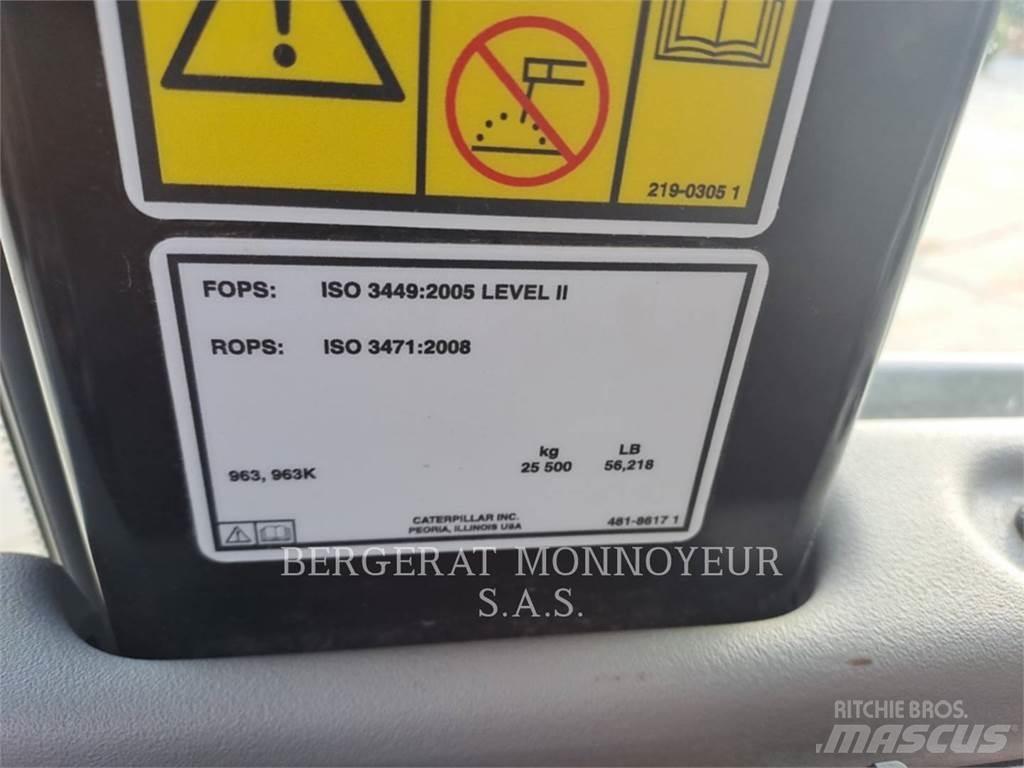 CAT 963 Lánctalpas homlokrakodók