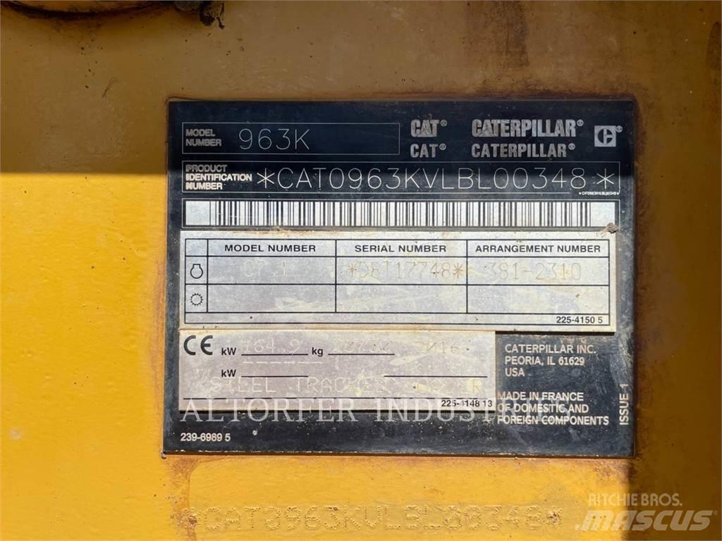 CAT 963K Lánctalpas homlokrakodók