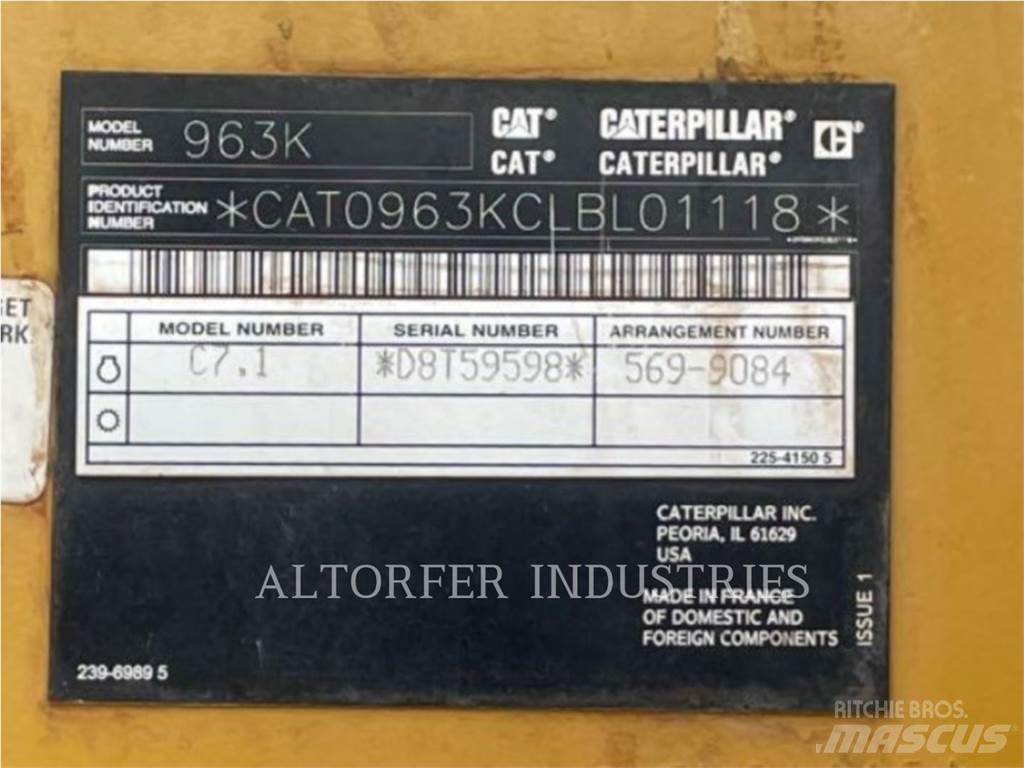 CAT 963K Lánctalpas homlokrakodók