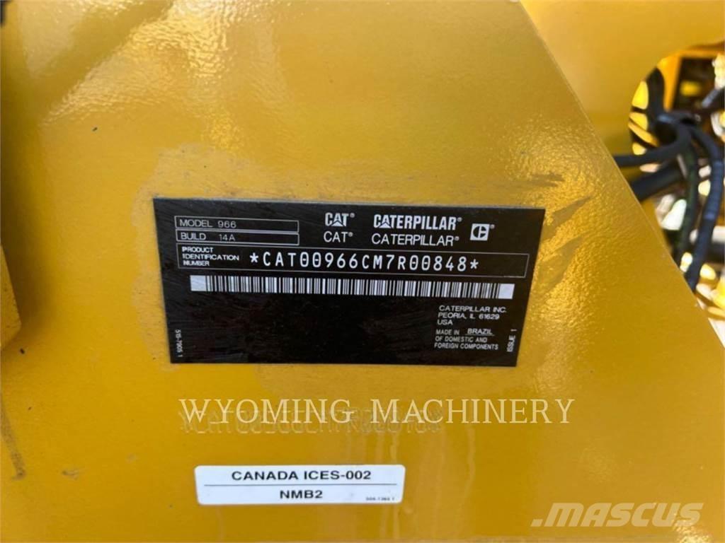 CAT 966 Gumikerekes homlokrakodók