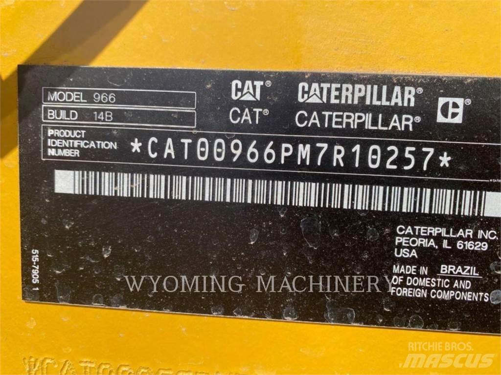 CAT 966 Gumikerekes homlokrakodók