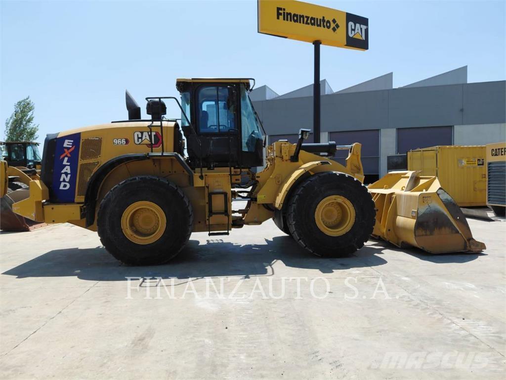 CAT 966 Gumikerekes homlokrakodók