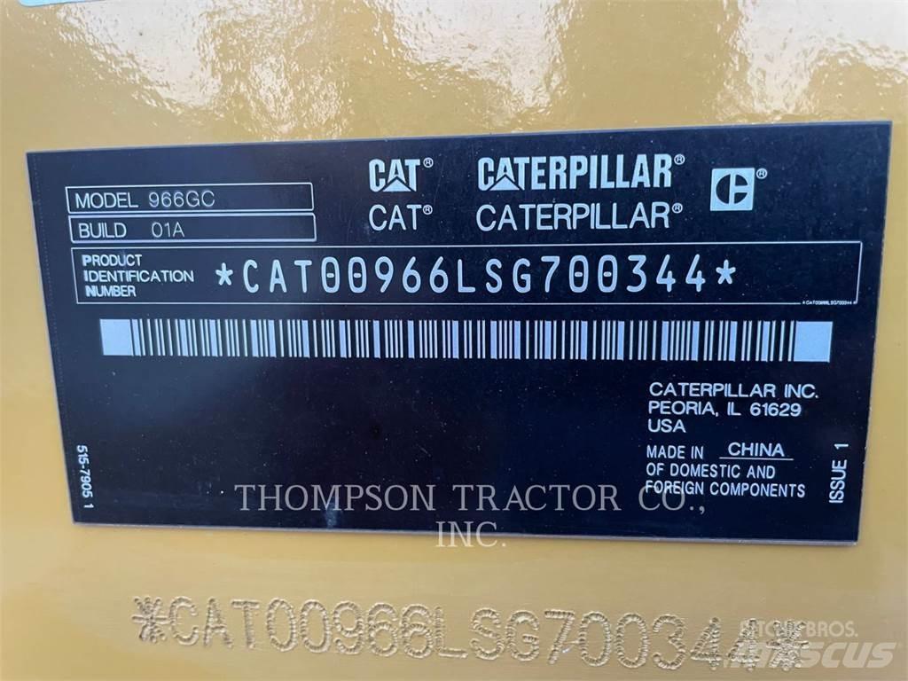 CAT 966GC Gumikerekes homlokrakodók