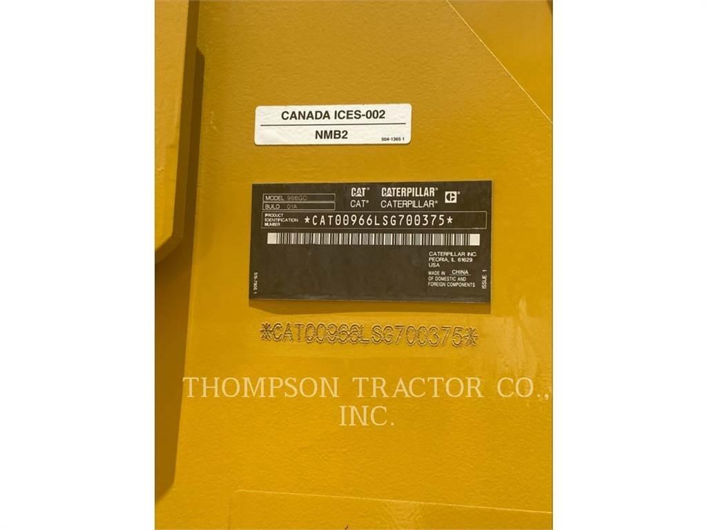 CAT 966GC Gumikerekes homlokrakodók