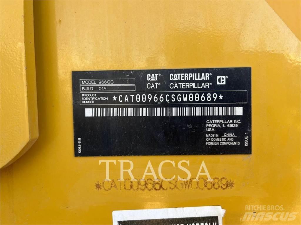 CAT 966GC Gumikerekes homlokrakodók