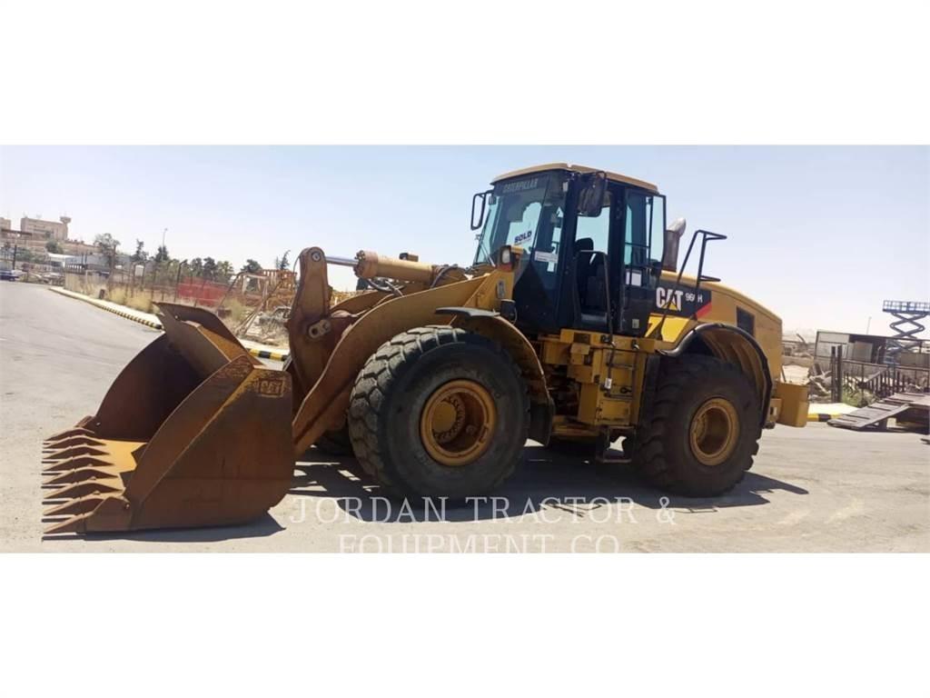 CAT 966H Gumikerekes homlokrakodók
