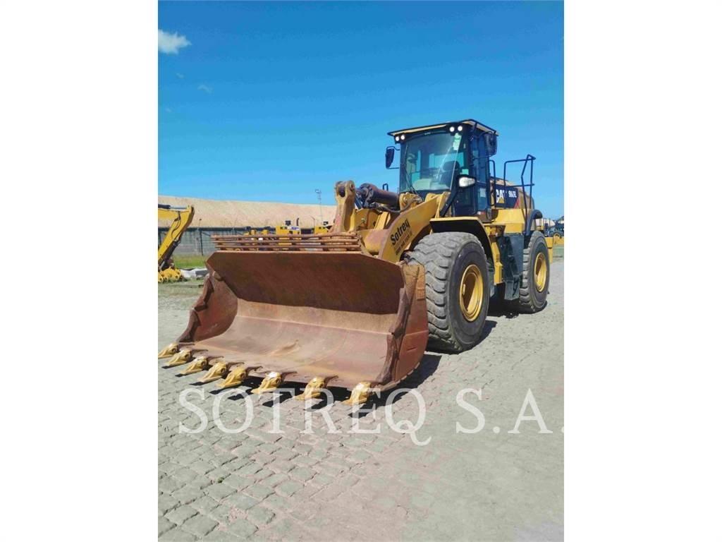 CAT 966L Gumikerekes homlokrakodók