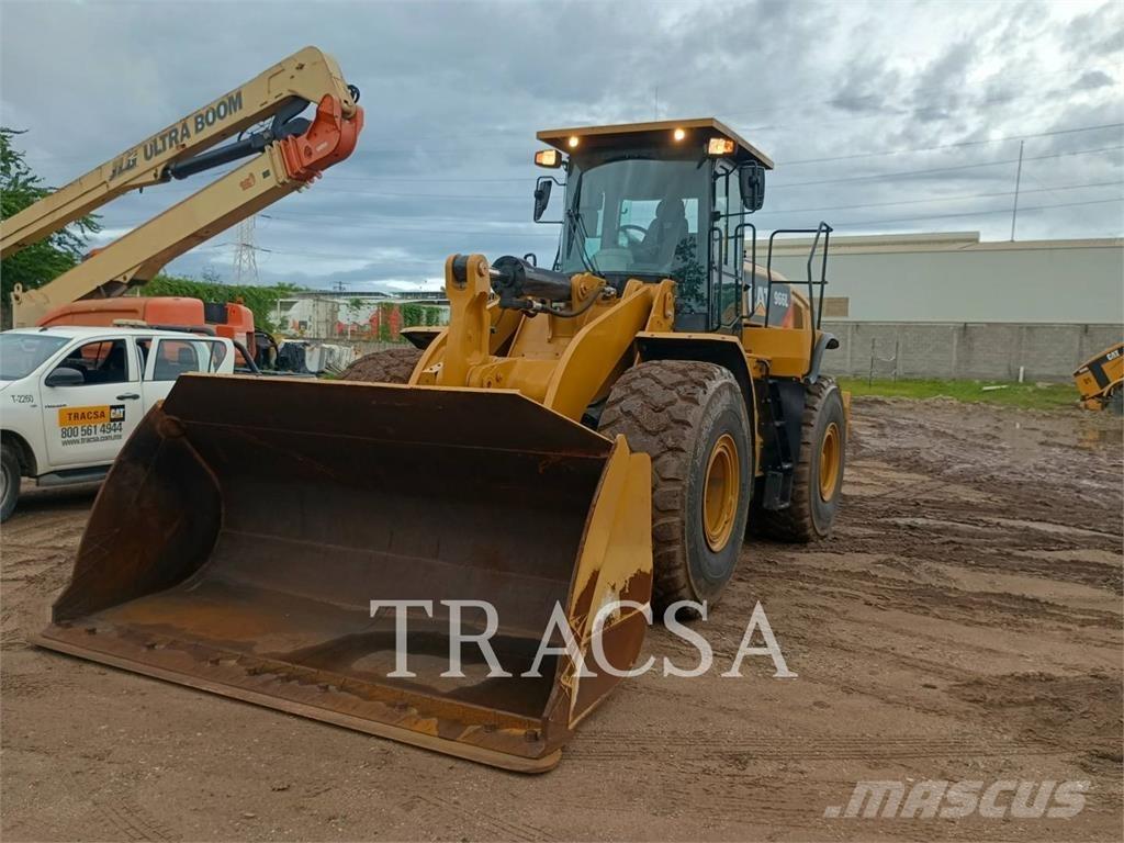CAT 966L Gumikerekes homlokrakodók