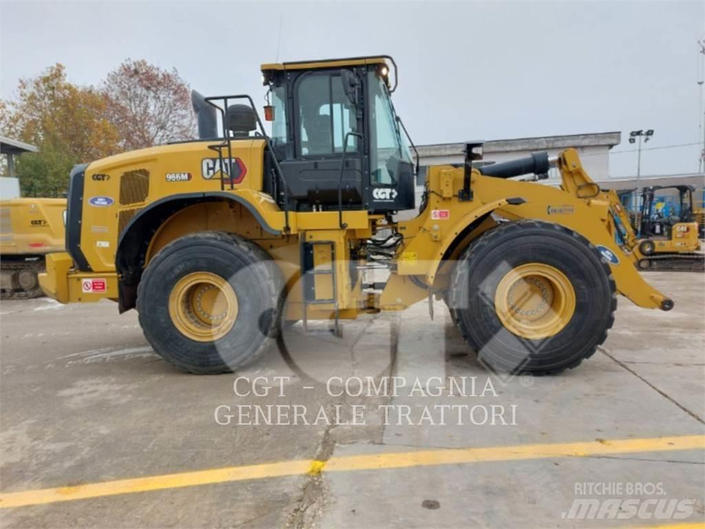CAT 966M Gumikerekes homlokrakodók