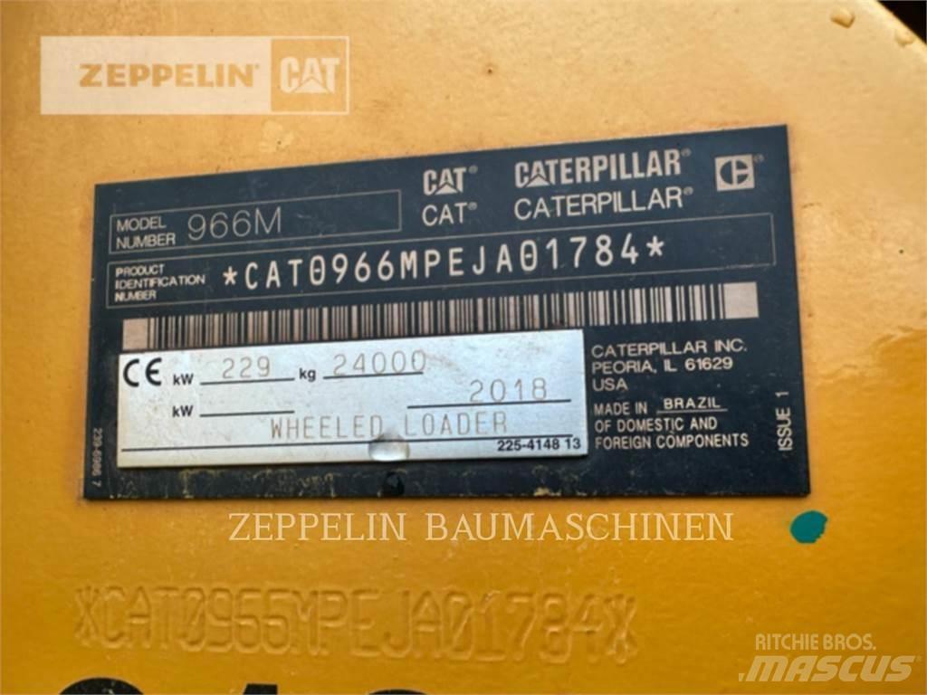 CAT 966M Gumikerekes homlokrakodók