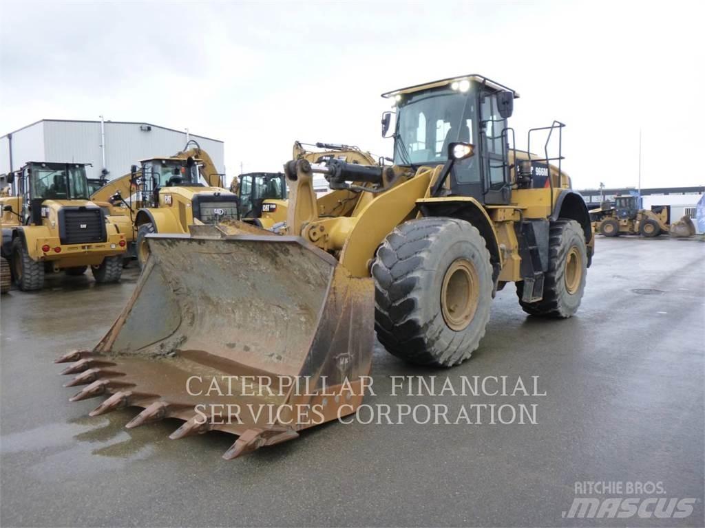 CAT 966M Gumikerekes homlokrakodók