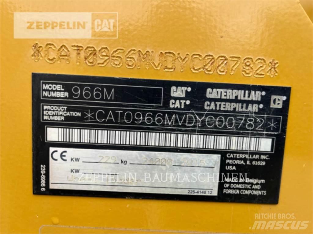 CAT 966M Gumikerekes homlokrakodók