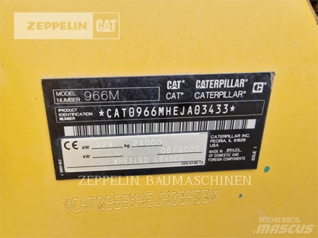 CAT 966M Gumikerekes homlokrakodók
