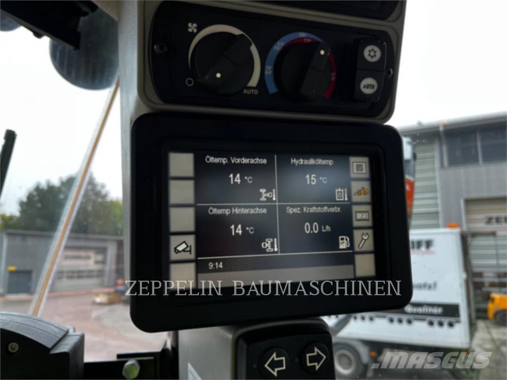 CAT 966M Gumikerekes homlokrakodók