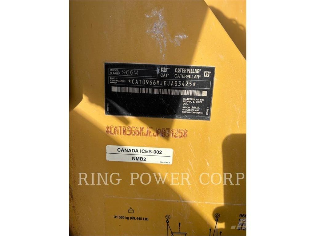 CAT 966MQC Gumikerekes homlokrakodók