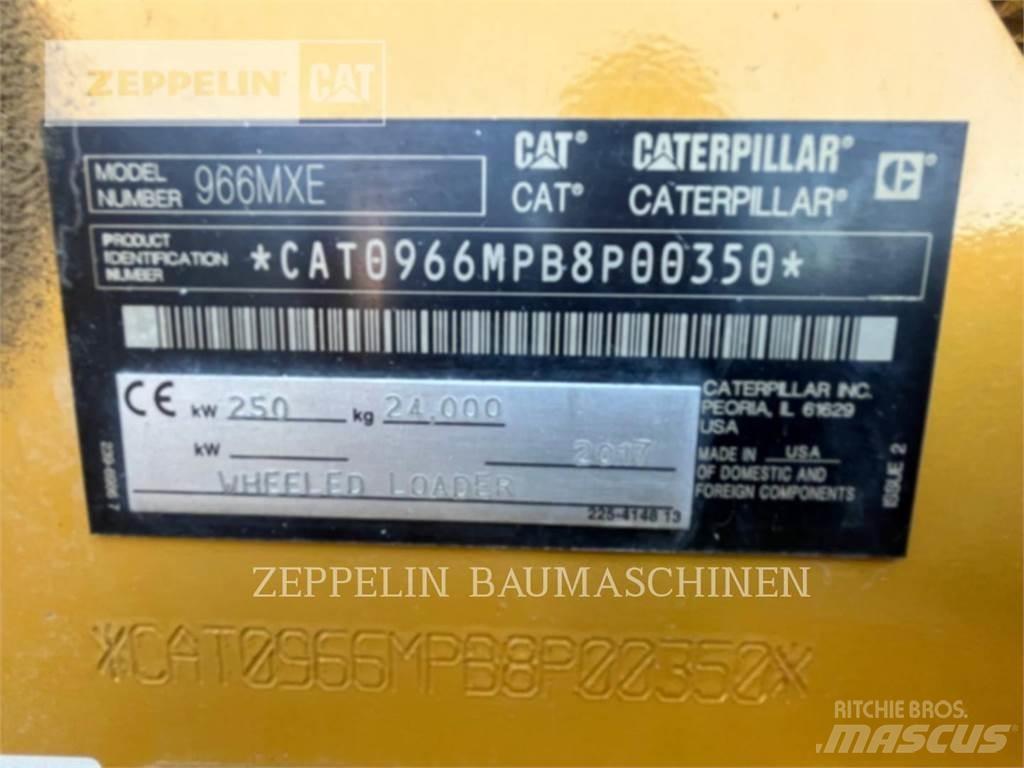 CAT 966MXE Gumikerekes homlokrakodók