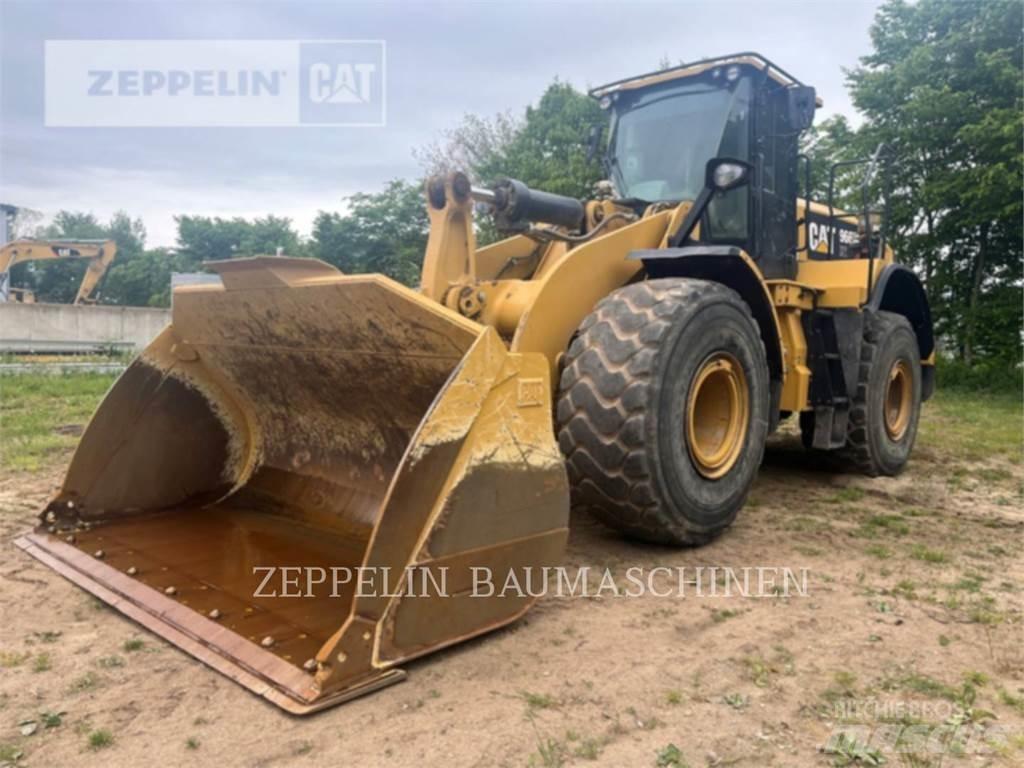CAT 966MXE Gumikerekes homlokrakodók