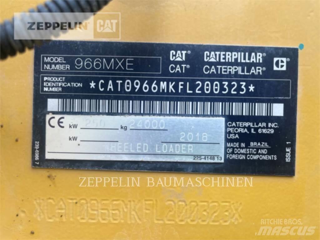 CAT 966MXE Gumikerekes homlokrakodók