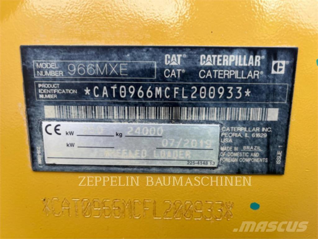 CAT 966MXE Gumikerekes homlokrakodók