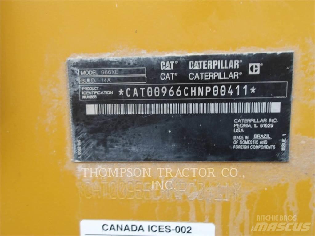 CAT 966XE Gumikerekes homlokrakodók