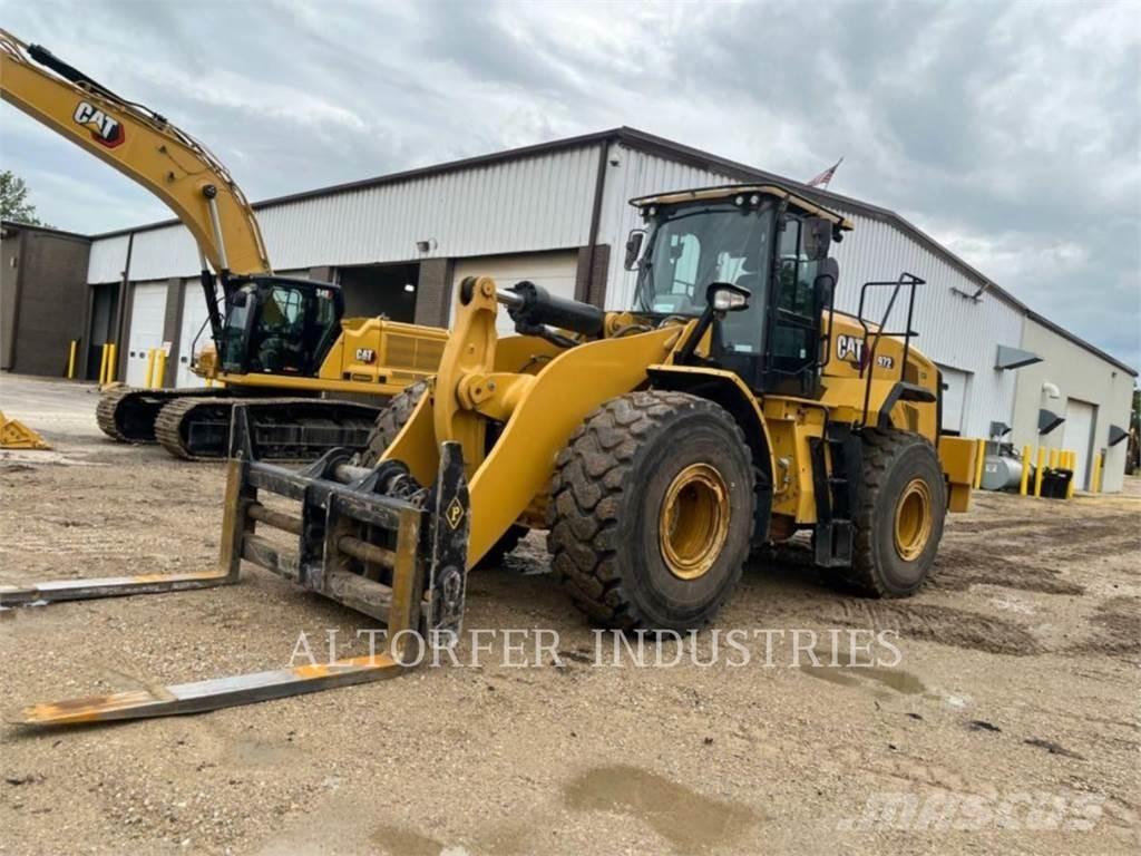 CAT 972-14 Gumikerekes homlokrakodók