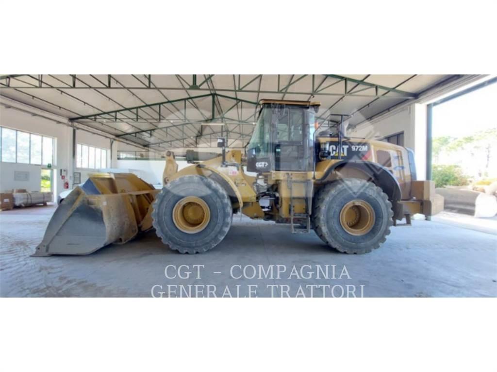 CAT 972M Gumikerekes homlokrakodók