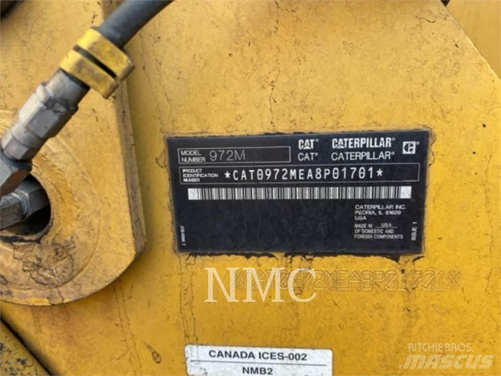 CAT 972M Gumikerekes homlokrakodók