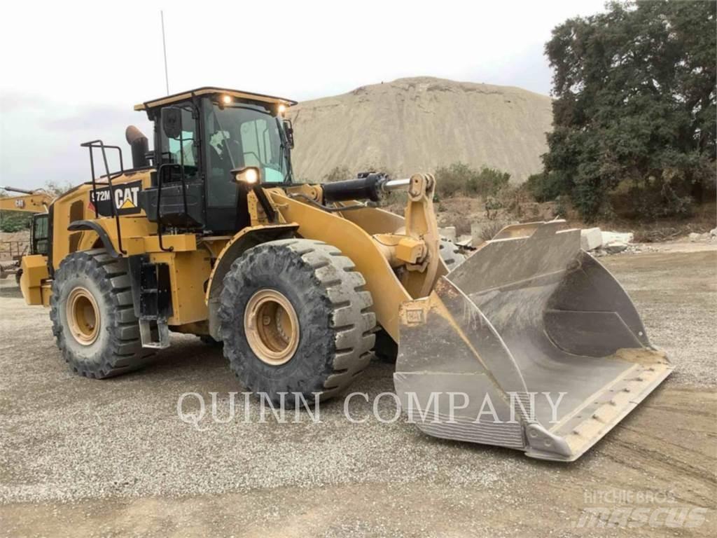 CAT 972M Gumikerekes homlokrakodók