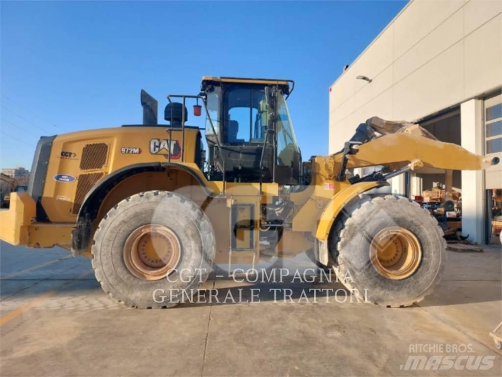 CAT 972M Gumikerekes homlokrakodók