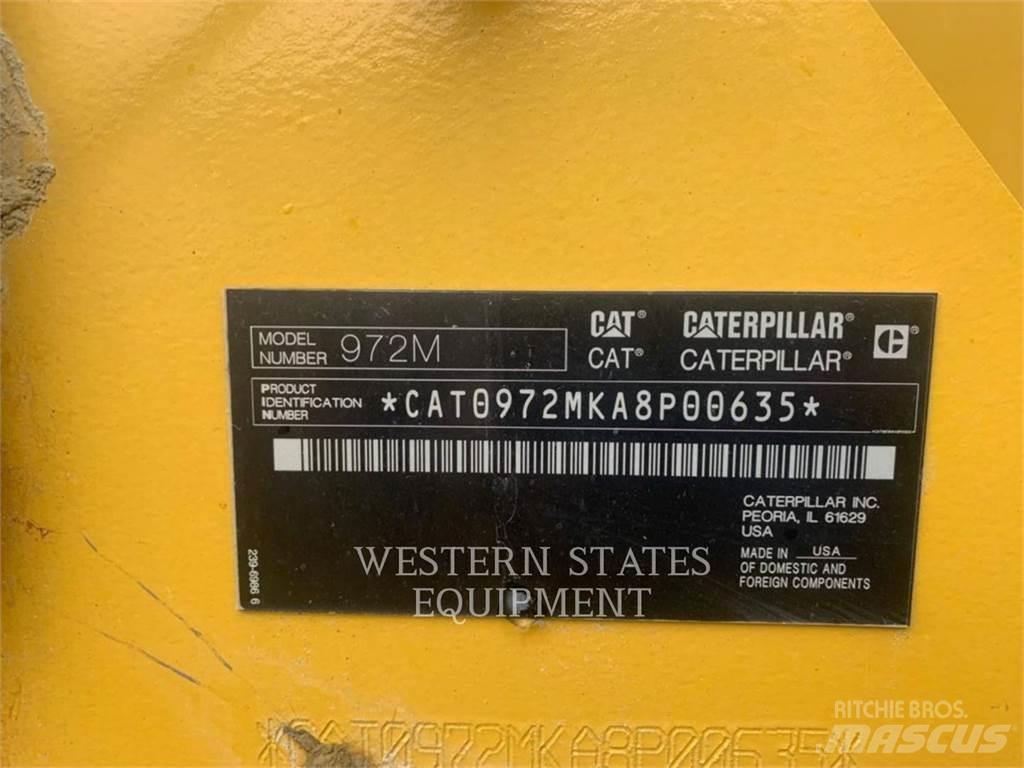 CAT 972M Gumikerekes homlokrakodók